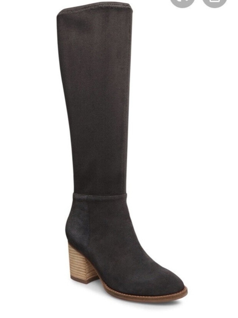 Blondo Nada Waterproof Suede Boot Gray
